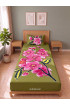 Hand Painted Rayon Bedsheet Set Single Size